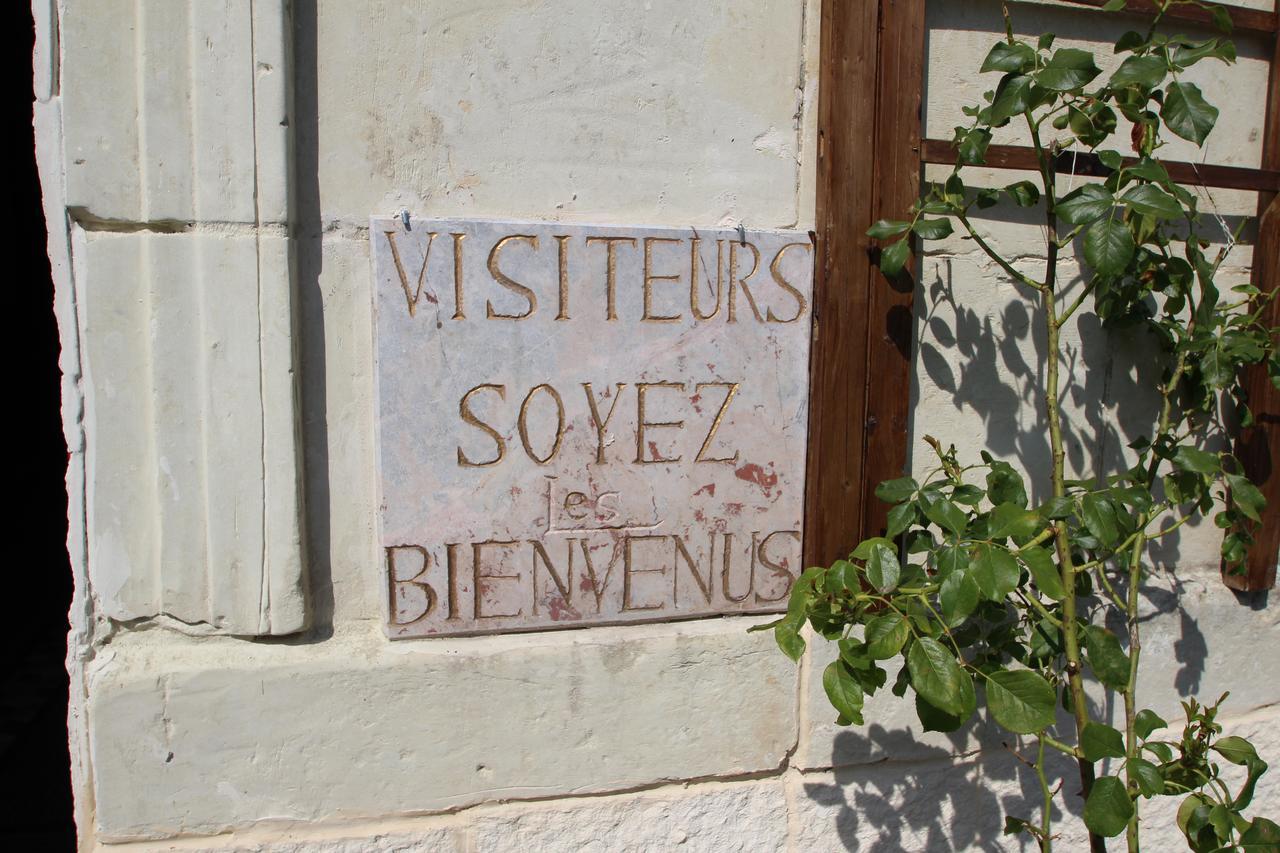Domaine Des Roses Bed and Breakfast Vaudelnay Exteriör bild